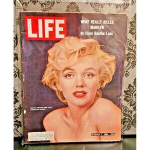 RARE finds MCM vintage magazine lot 1960s - Look, LIFE  - Lot Of 6 ELVIS MARILYN